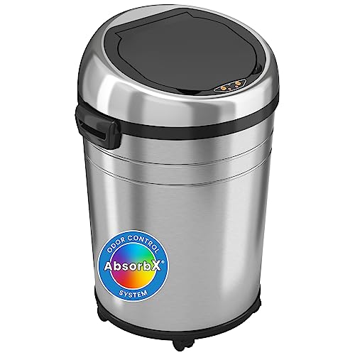 Brushed Silver Sensor 18 Gal