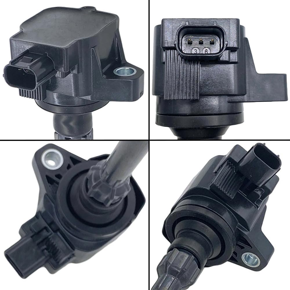 4Pcs 30520-59B-013 Ignition Coil Pack Set - Compatible with Honda Accord Civic 2016-2020 & CR-V 2017-2020 1.5L L4 Engine, Acura RDX 2019-2020 2.0L L4 - High Performance Replacement Part for Smoother Engine Start & Better Fuel Efficiency