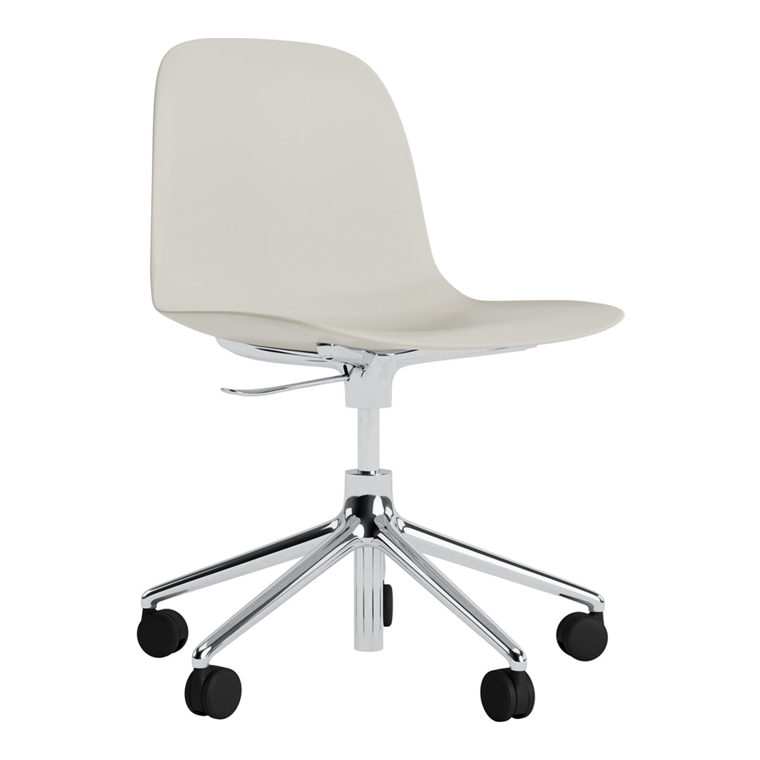 Ergonomic Form Chair with 5W Swivel Base & Gas Lift - Adjustable Office Chair for Home & Workspace - Perfect for Computer Desk, Gaming, and Professional Workstations