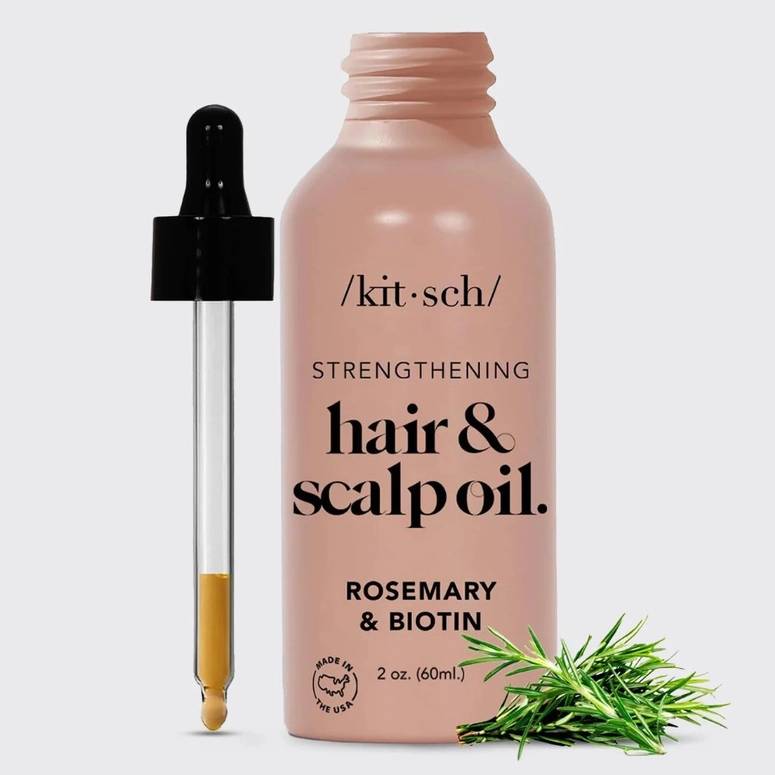 Rosemary & Biotin Hair Growth Oil for Scalp Care - 60ml | Strengthens Hair, Reduces Breakage & Promotes Growth - Perfect for Daily Use, Hair Loss Treatment & Thinning Hair Care