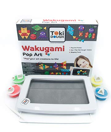 Toki Dough Wakugami Pop Art Modeling Clay - Non-Drying, Reusable Kids Craft Dough for Creative Play & Stress Relief