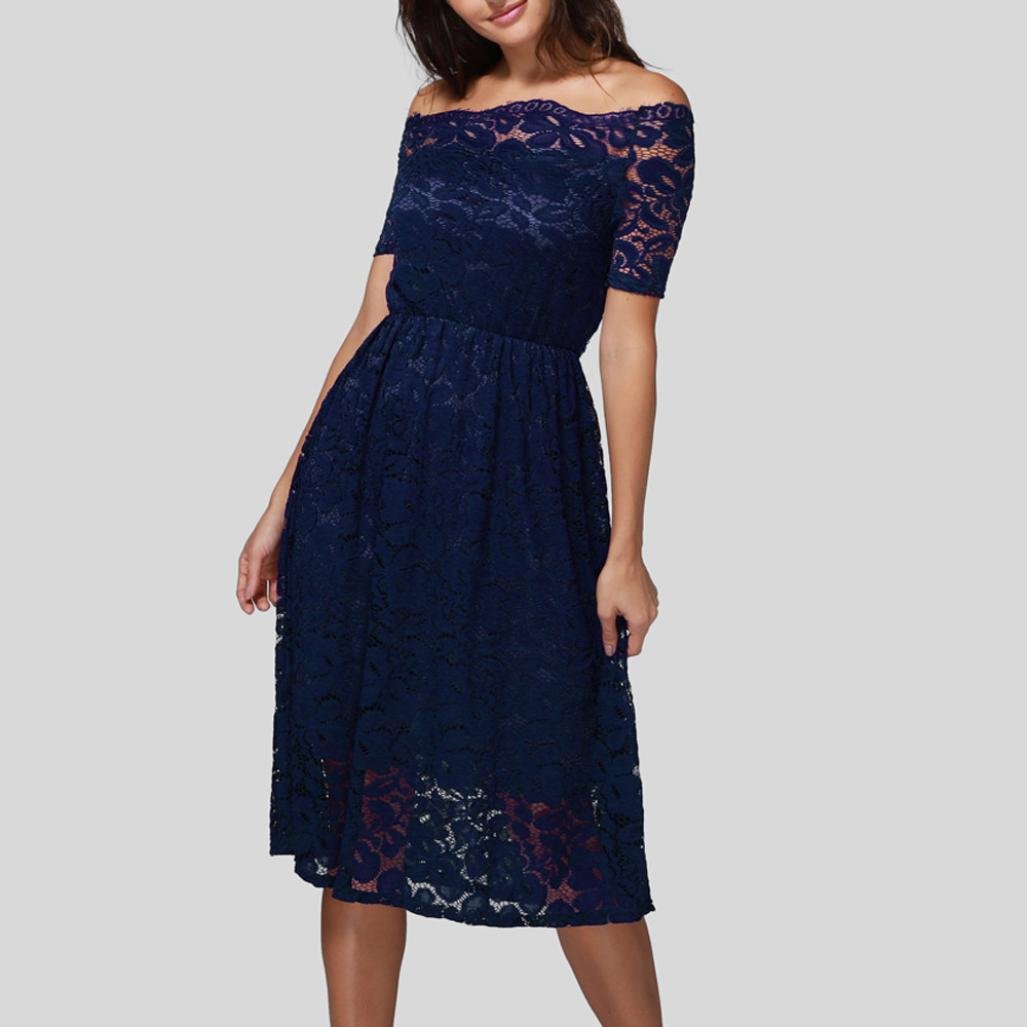 FORUU Women's Elegant Lace Wedding Dress - A-Line Bridesmaid Gown for Prom, Party & Special Occasions | Perfect for Beach Weddings, Evening Galas & Formal Events