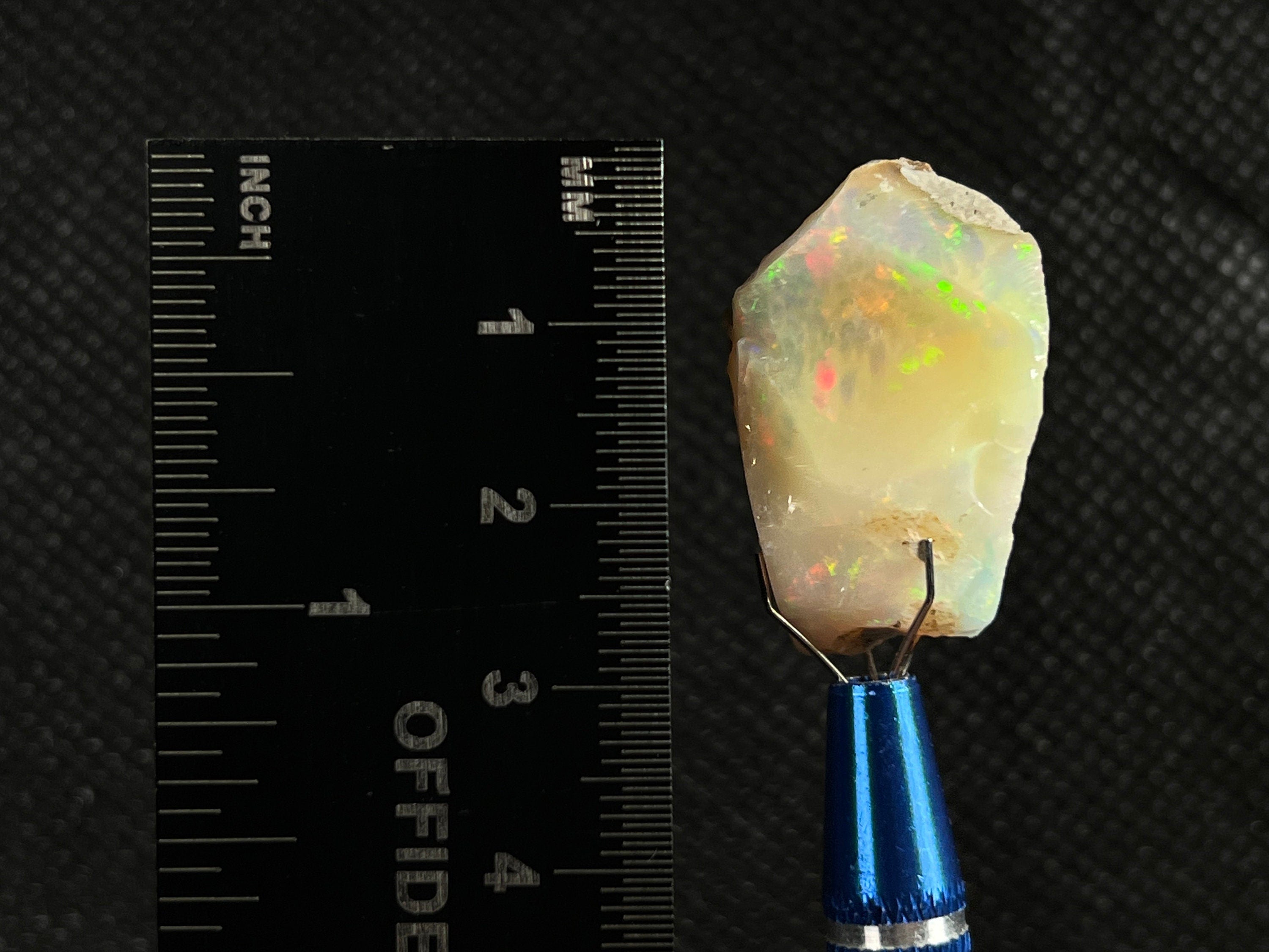 Premium 4A+ Welo Opal Raw Crystal - Natural Cutting Grade Ethiopian Opal, October Birthstone Jewelry Making (50720) | Perfect for Gem Collectors, Wire Wrapping & Unique Handmade Jewelry Designs