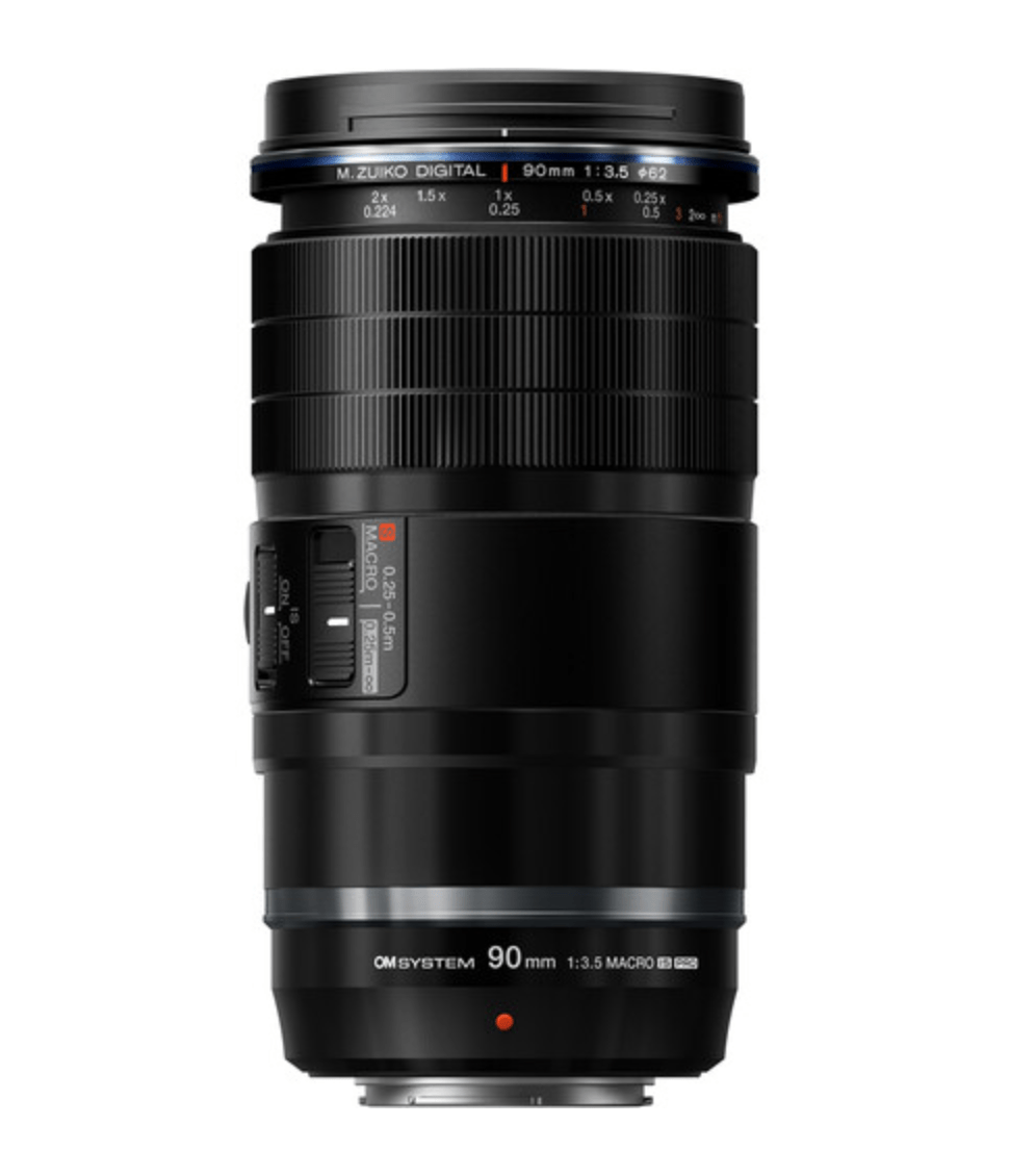 OM SYSTEM M.Zuiko Digital ED 90mm f/3.5 Macro IS PRO Lens for Micro Four Thirds Cameras - Perfect for Close-Up Photography, Nature Shots & Product Detail Shooting