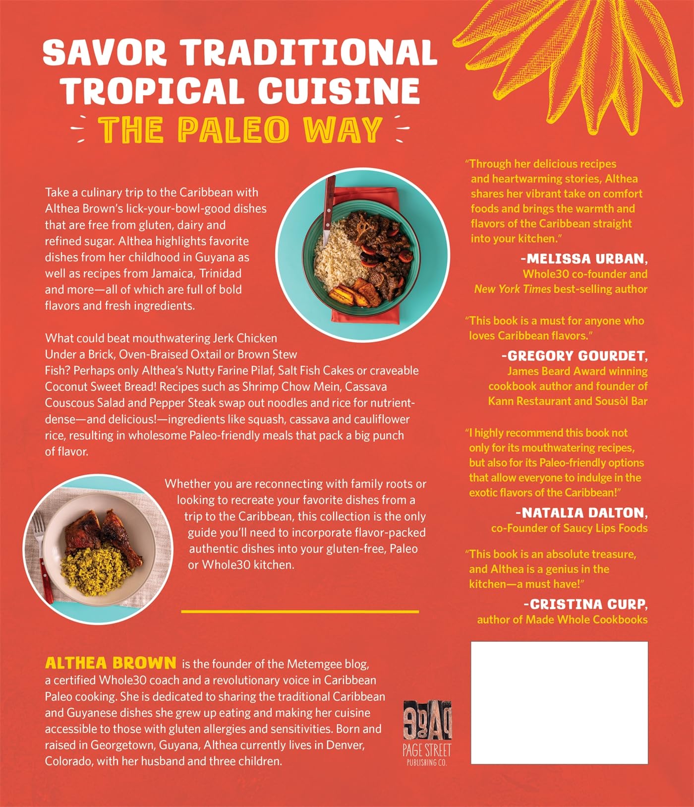 Caribbean Paleo Cookbook: 75 Healthy Tropical Recipes for Authentic Island Cuisine | Gluten-Free & Grain-Free Meals for Home Cooking & Entertaining