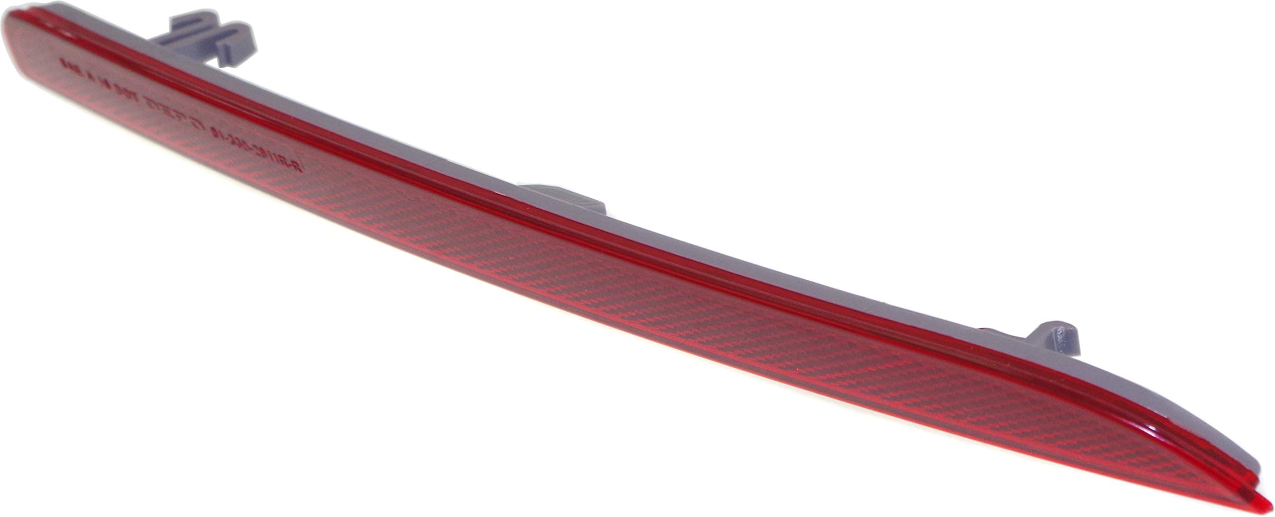 Garage-Pro Rear Bumper Reflector for 2016-2017 Ford Explorer & Explorer Police Interceptor - Right Side (RH) - Enhanced Night Visibility & Safety for Parking & Low Light Driving