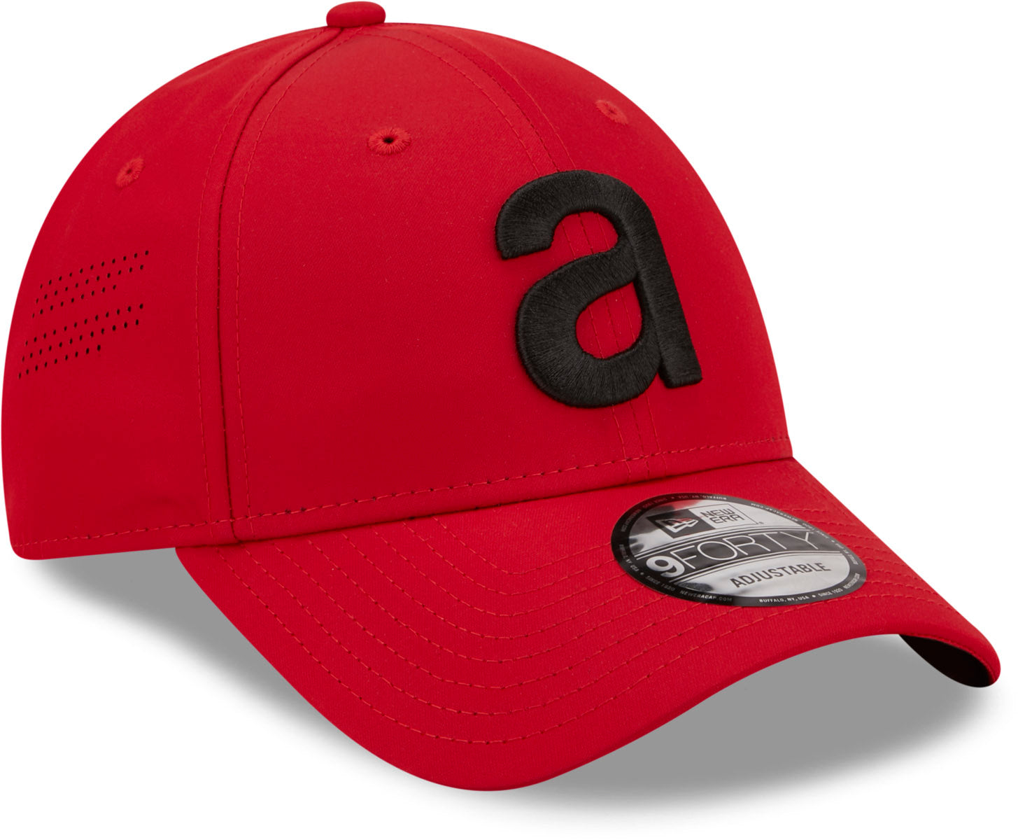 Aprilia Racing New Era 9Forty Tiger Undervisor Scarlet Cap - Stylish Baseball Hat for Men & Women - Perfect for Motorcycle Riders, Racing Fans, and Streetwear Fashion