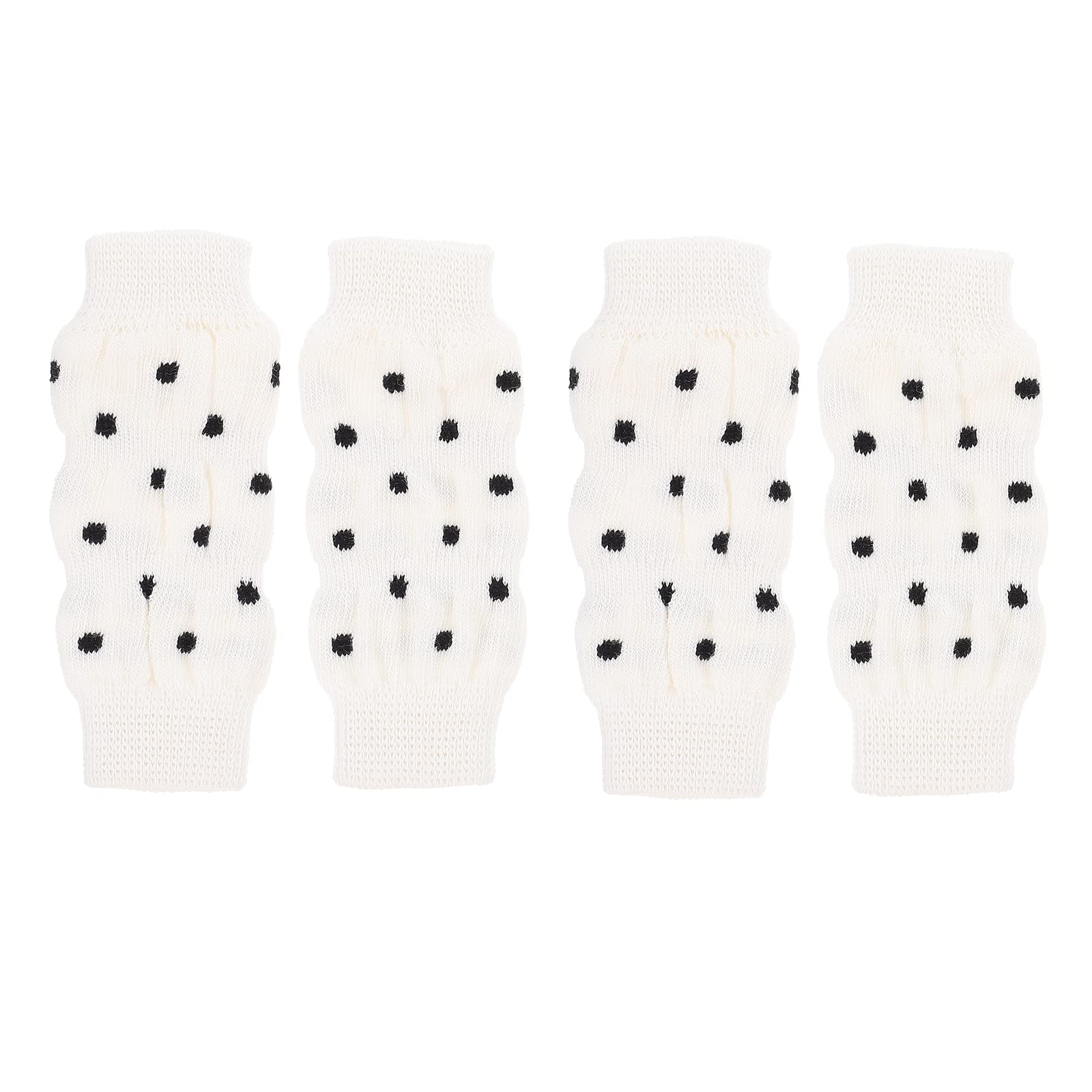 POPETPOP 4Pcs Dog Leg Warmers - Anti-Slip Pet Socks for Small & Medium Dogs, Soft & Warm Joint Protection Socks - Perfect for Winter, Arthritis Care & Indoor Floor Traction