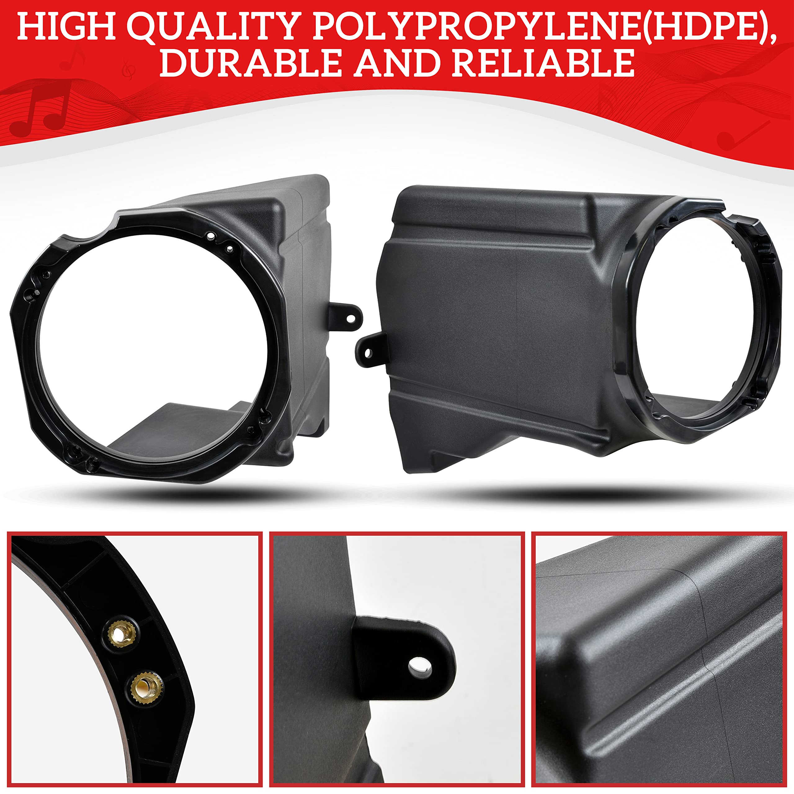 SAUTVS Under Dash Speaker Pods - 5