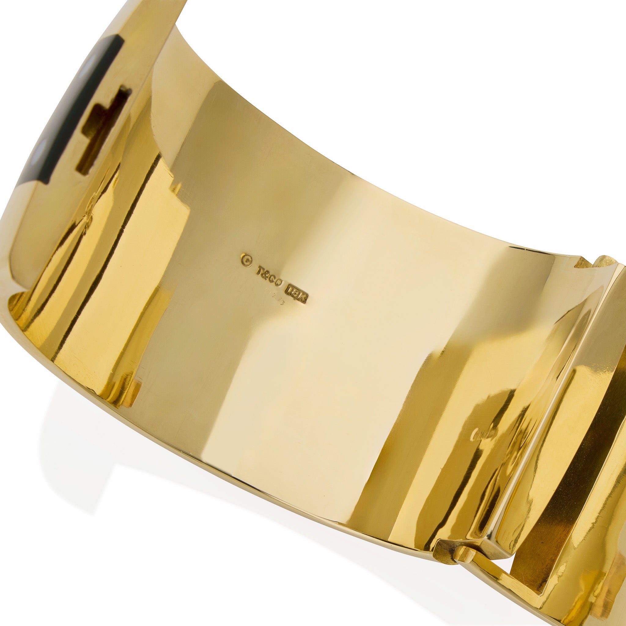 Tiffany & Co. Black Jade and Mother of Pearl Domino Bracelet - Elegant Jewelry for Women, Perfect for Parties, Weddings & Special Occasions
