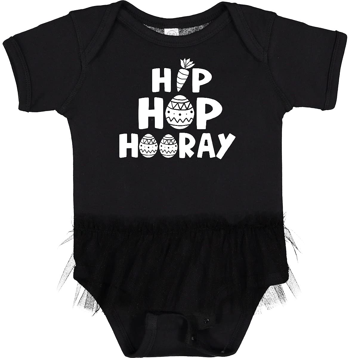 Easter Hip Hop Tutu Bodysuit for Baby Girls - Party & Photo Outfit
