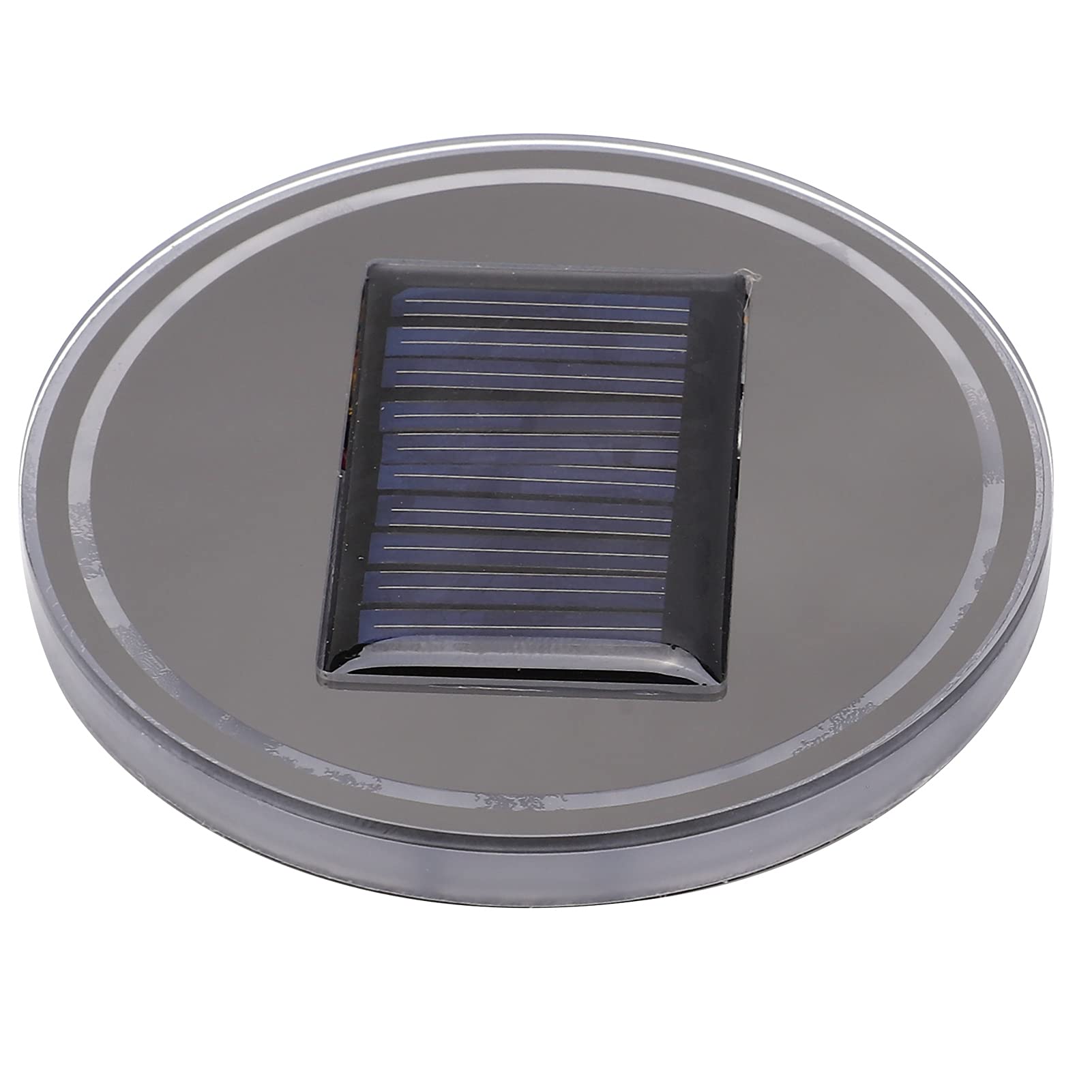 Solar-Powered LED Car Cup Holder with Vibration Sensor - Auto Induction Coaster for Drinks, Perfect for Night Driving and Road Trips