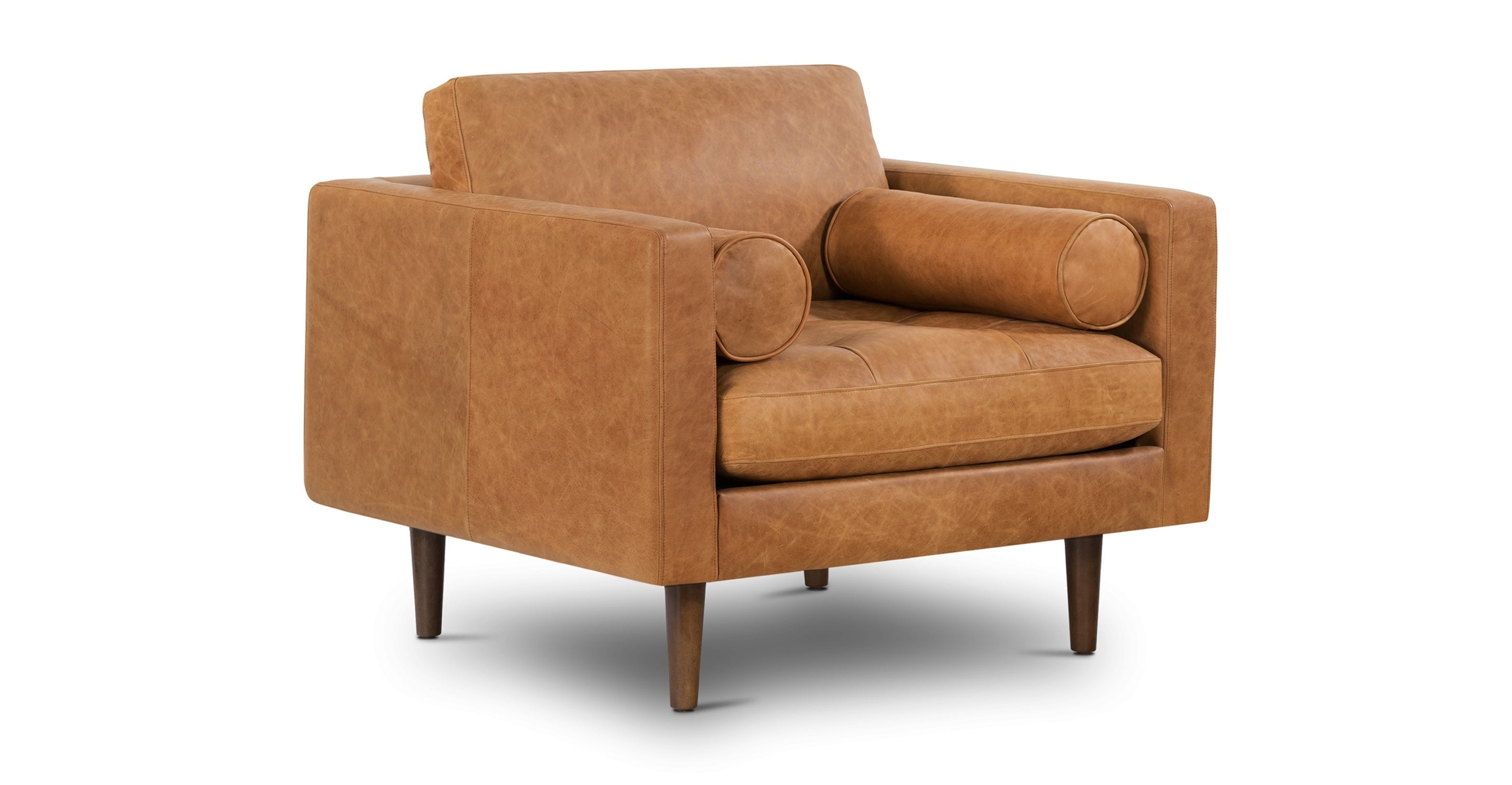 Premium Napa Lounge Chair - Modern Comfortable Recliner for Living Room, Bedroom & Office - Ergonomic Design for Relaxation & Reading