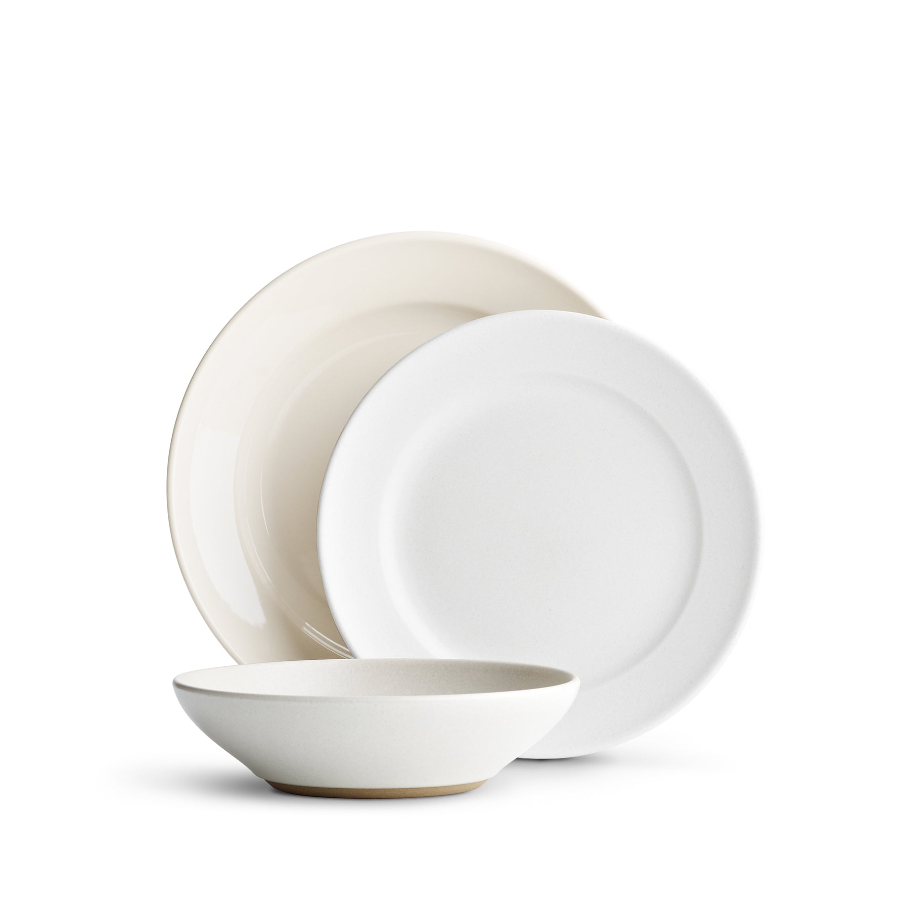 Bonita 16-Piece Dinnerware Set for 4 - Porcelain Plates, Bowls, Mugs - Elegant Tableware for Everyday Use, Dinner Parties & Special Occasions
