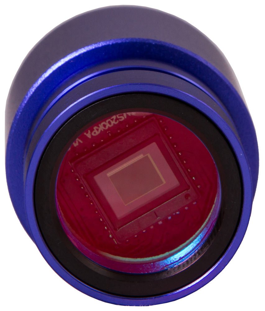 Levenhuk M200 BASE Digital Microscope Camera with Software - Compatible with Mac, Linux & Windows - Perfect for Lab Research, Education & Scientific Imaging
