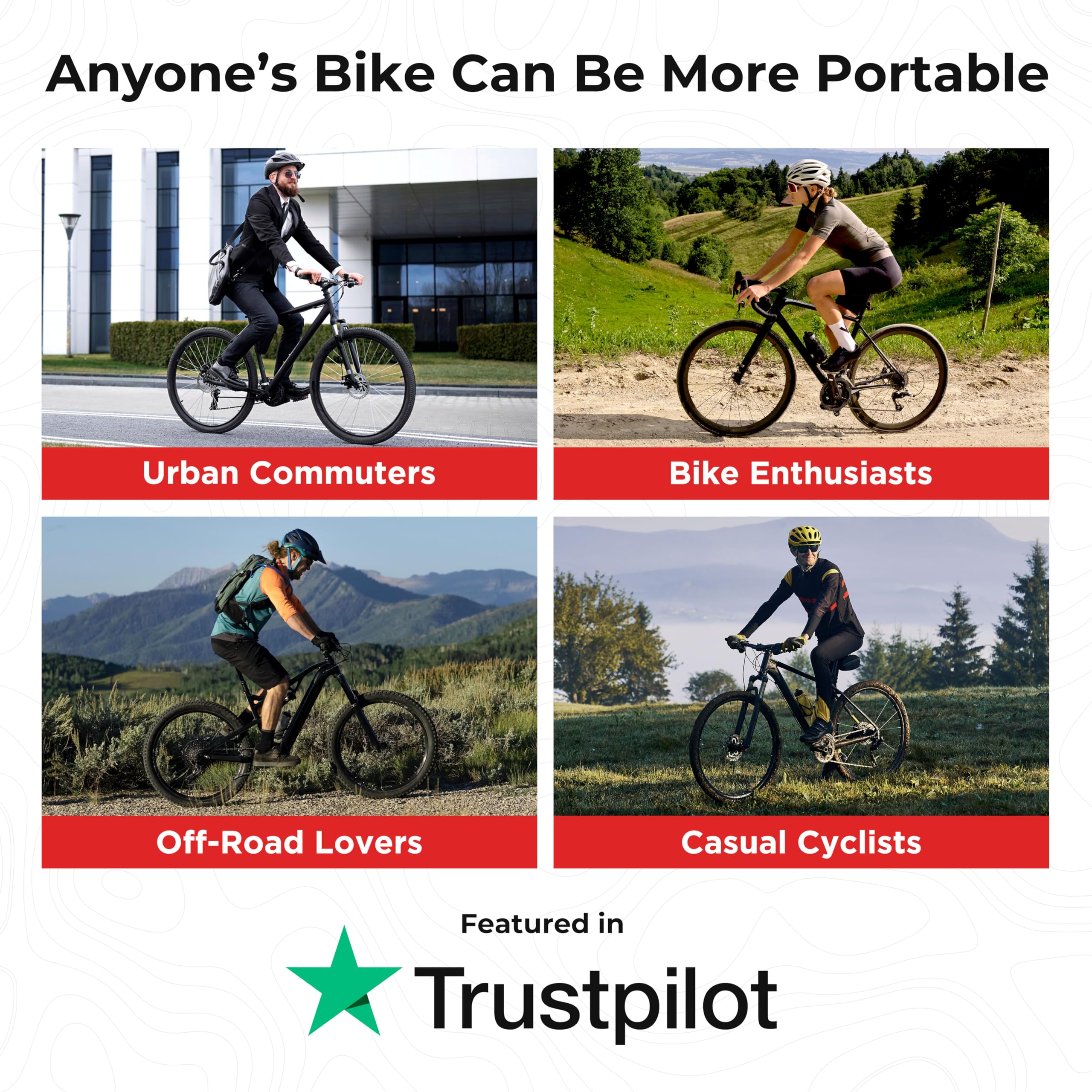 Flat Pedals & 1” Bicycle Stem Set - Folding Bike Stem & Wellgo Pop-Off Road Bike Pedals with Latches - Easy Install & Detach Bike Accessories - Space Saving Flatten Your Bike Kit by Flatbike - Perfect for Commuting, Storage & Travel
