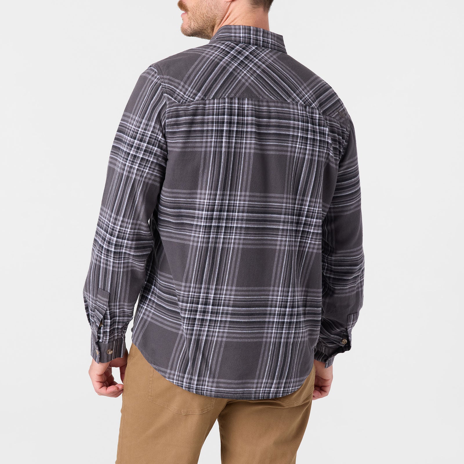Premium Noda Flannel Shirt for Men & Women - Soft Plaid Button-Up Shirt - Cozy Fall & Winter Layering Essential - Perfect for Outdoor Adventures, Camping, and Casual Wear