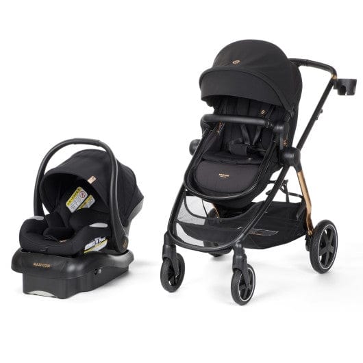 Maxi Cosi Zelia2 Luxe Travel System - Lightweight Stroller & Infant Car Seat Combo for Safe & Comfortable Baby Travel | Perfect for Newborns, Airports, Shopping & Daily Outings
