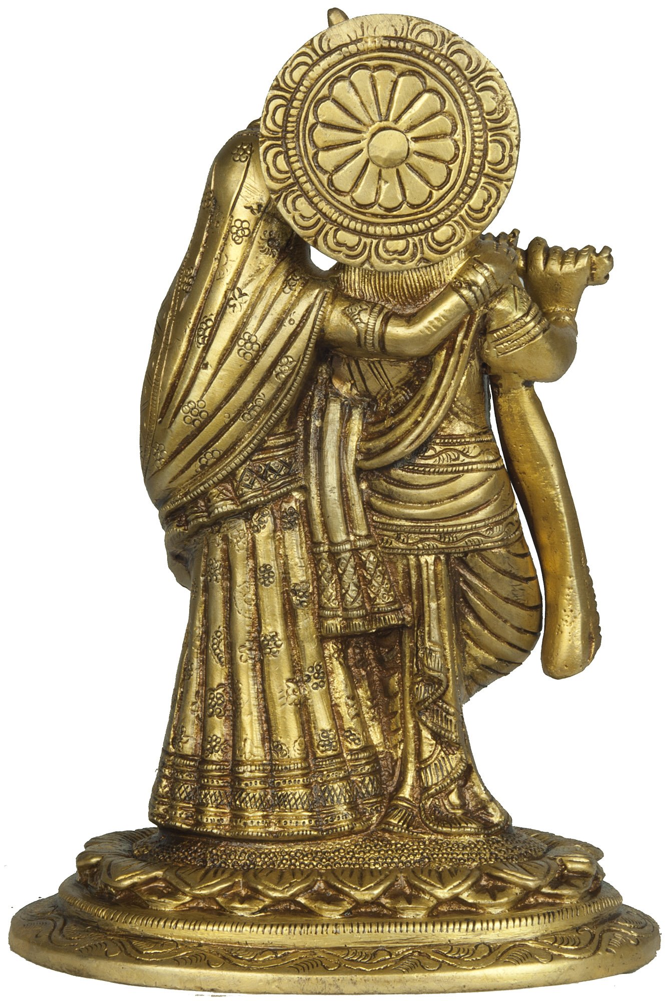 Religion is Love - Handcrafted Brass Sculpture for Home Decor, Spiritual Gifts & Meditation Spaces