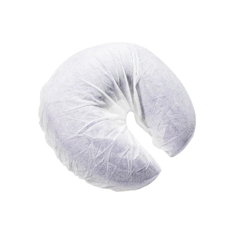 Dukal Disposable Fitted Face Rest Covers - 100 Count Pack - Soft & Hygienic for Salon, Spa & Massage Therapy Sessions