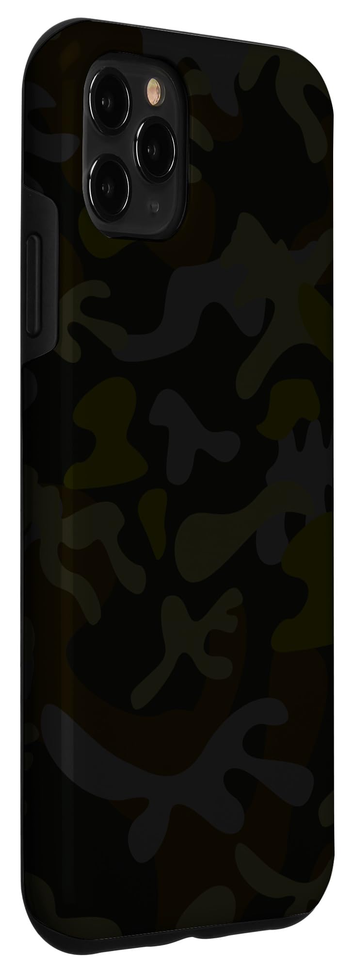 iPhone 11 Pro Max Camouflage Case - Premium Camo Design in Dark Brown & Black | Durable Protective Cover for Outdoor, Hunting, and Military Enthusiasts