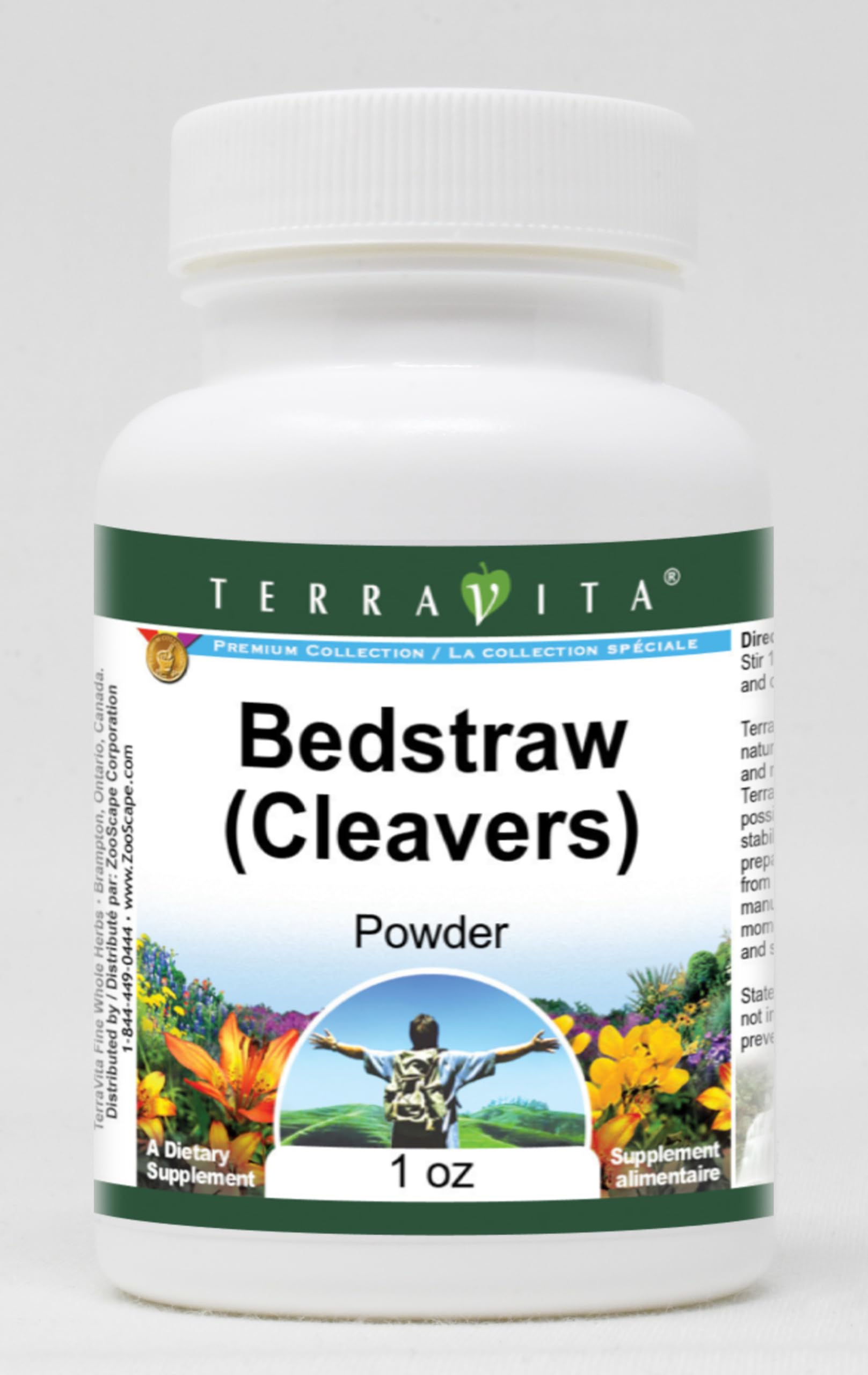 Organic Bedstraw (Cleavers) Powder - 1 oz | Herbal Supplement for Detox & Lymphatic Support | ZIN: 512602 | Perfect for Teas, Smoothies & Natural Remedies