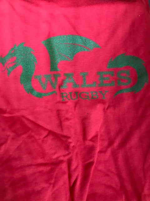 Wales Rugby T-Shirt - Men's Rugby Jersey for Fans - Perfect for Game Day, Sports Events, and Casual Wear