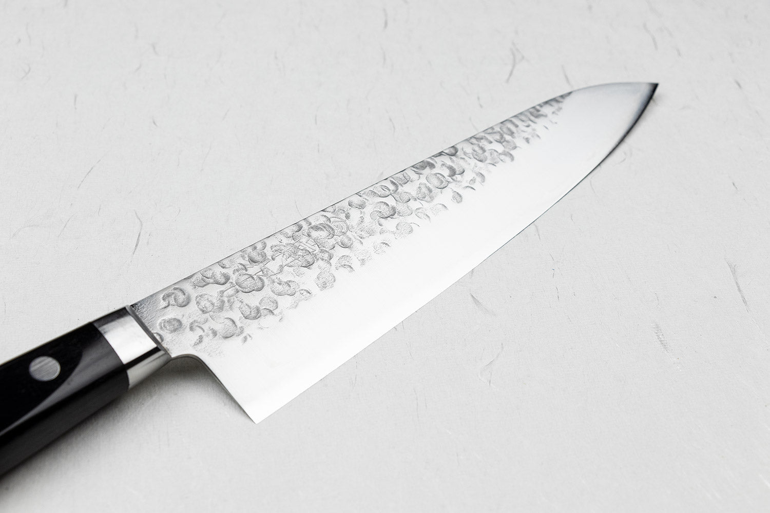 Takamura Kurogouhan Tsuchime Gyuto 210mm Japanese Chef Knife - High Carbon Steel Blade for Professional Sushi, Meat Cutting & Kitchen Cooking