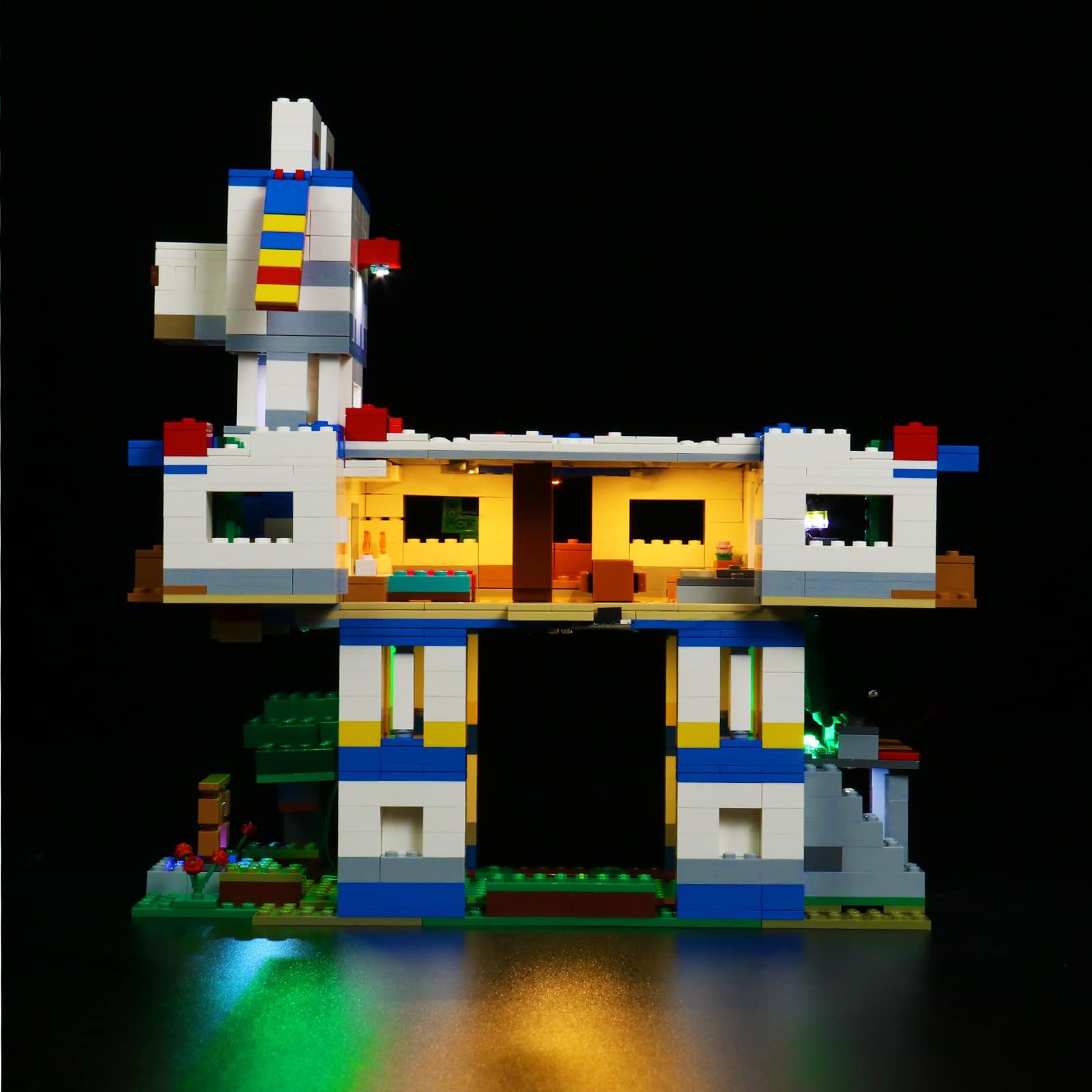 LMTIC Lego Lighting Kit for Llama Village 21188 - LED Light Set Compatible with Lego 21188 Building Blocks (Lego Not Included) - Perfect for Home Decoration, Display & Night Light