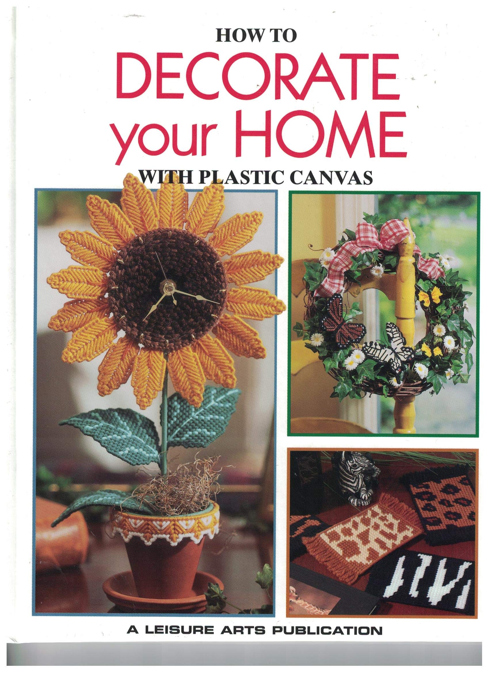 Plastic Canvas for Home Decor - DIY Craft Kits & Wall Art Ideas | Perfect for Wall Hangings, Coasters, and Holiday Decorations