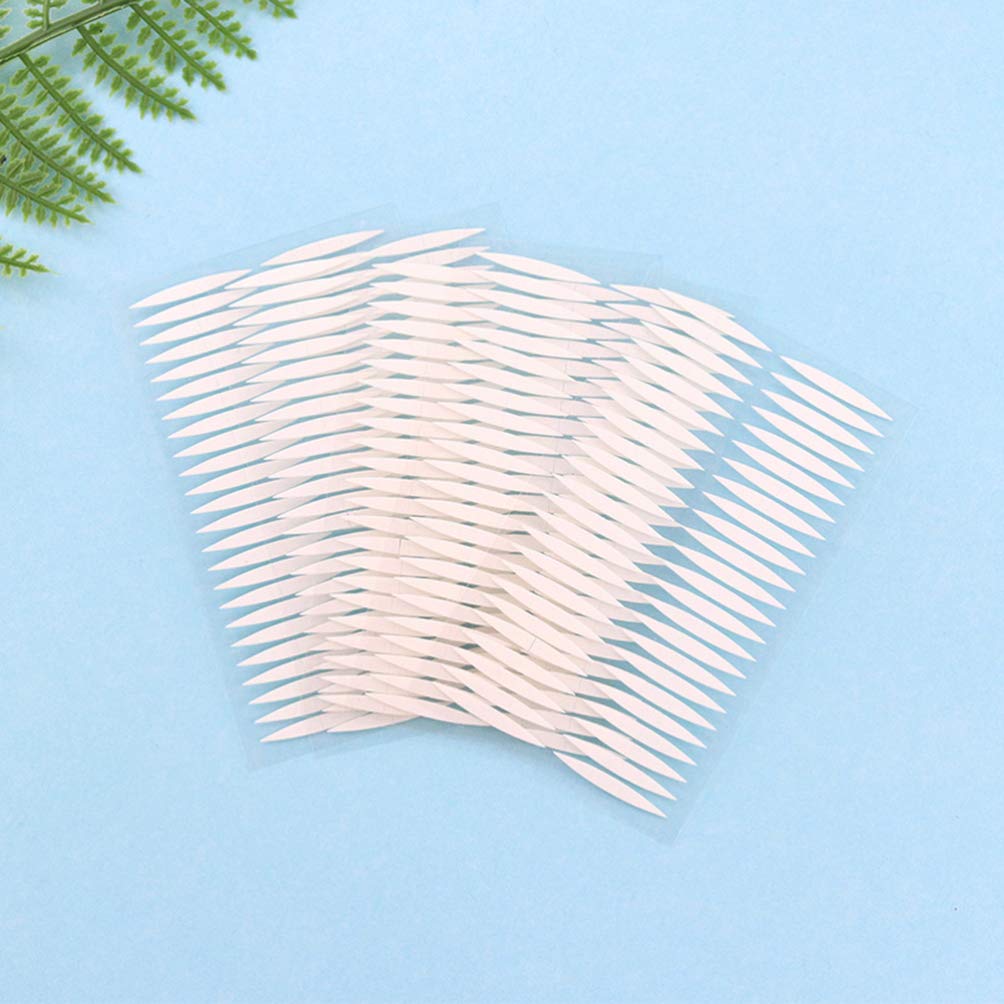 Lurrose Clear Double-Sided Eyelid Tape - 60 Sheets Ultra Invisible Natural Adhesive Stickers for Women | Non-Trace, Long-Lasting | Perfect for Asian Monolid Makeup & Eye Contouring