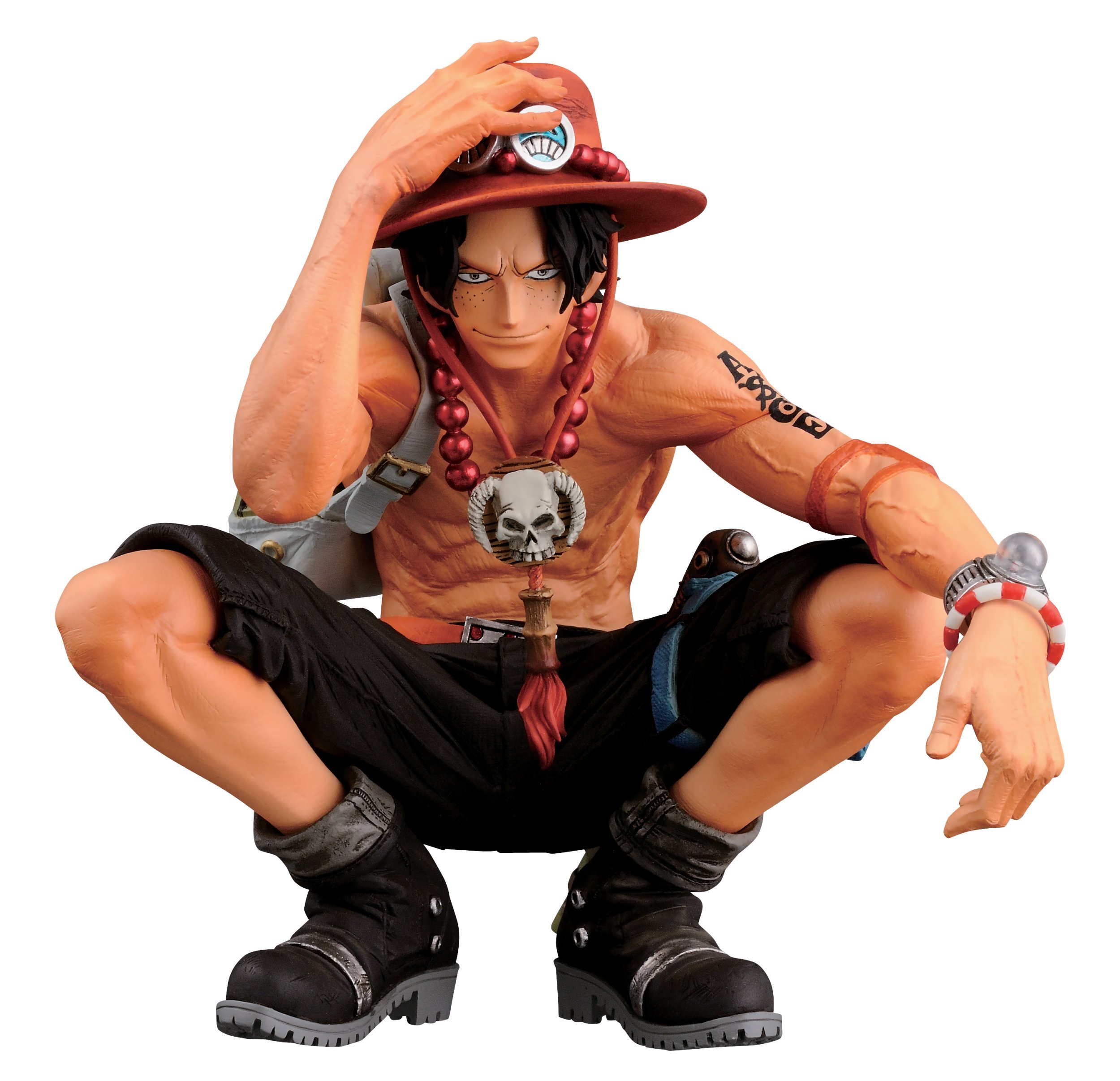 Banpresto One Piece 5.9-Inch Portgas D Ace Figure - King of Artists Series Anime Collectible - Perfect for Display, Gifts & Anime Fans Collection