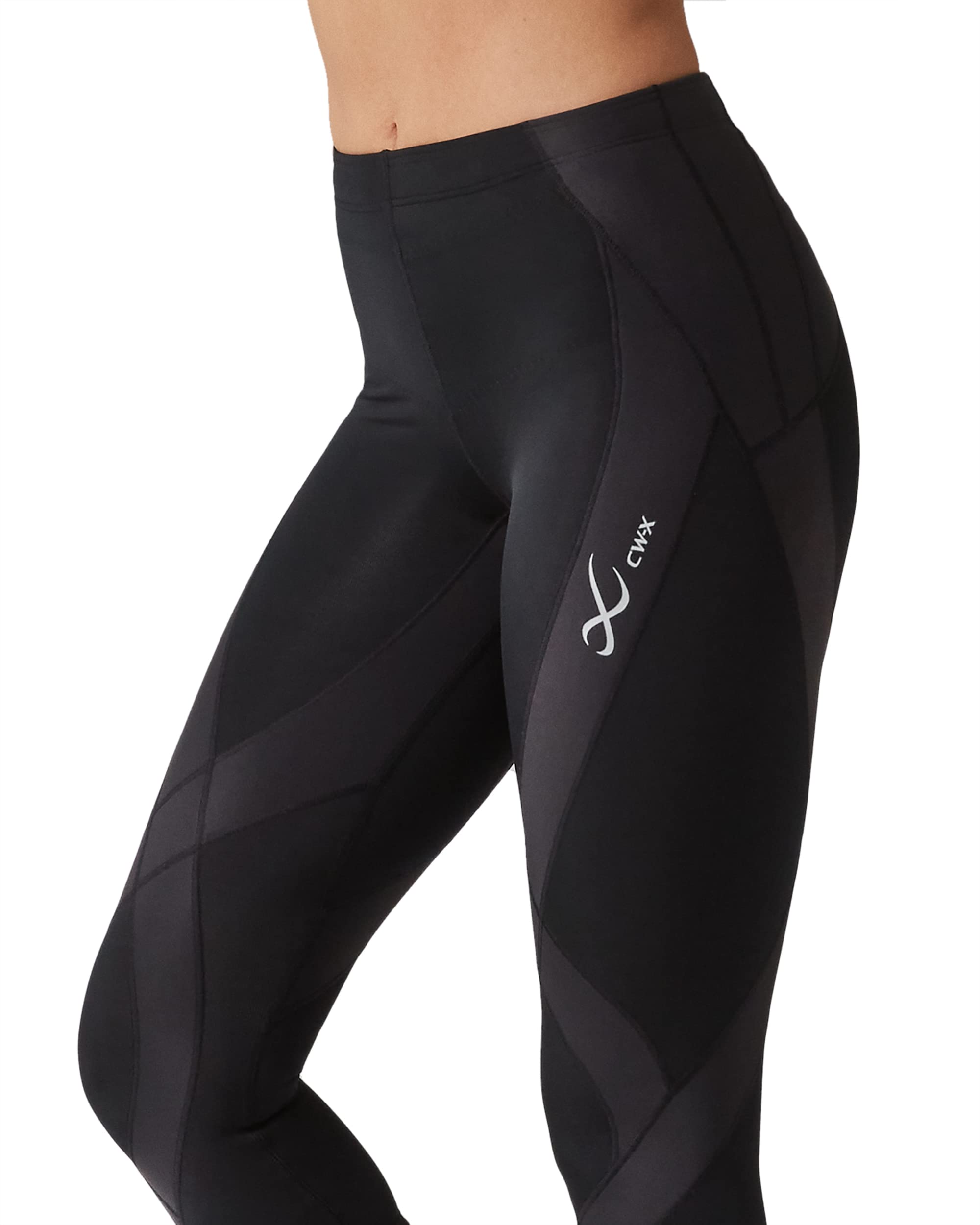 CW-X Women's Endurance Generator 3/4 Compression Tights - Joint & Muscle Support for Running, High Performance Workout Capris - Perfect for Marathon Training, Gym Sessions & Athletic Recovery