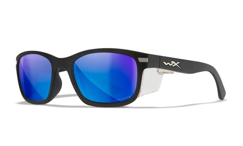 WileyX Helix Rx-Ready Sunglasses for Men & Women - Polarized Safety Glasses for Cycling, Running, Outdoor Sports & Driving
