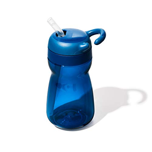 OXO Tot Adventure Water Bottle for Kids - Leak-Proof, BPA-Free, Navy Blue - Perfect for School, Travel & Outdoor Activities