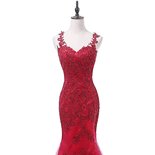 Elegant V-Neck Mermaid Prom Dress for Women - Long Formal Evening Gown for Bridal, Party & Special Occasions | Perfect for Homecoming, Weddings & Red Carpet Events
