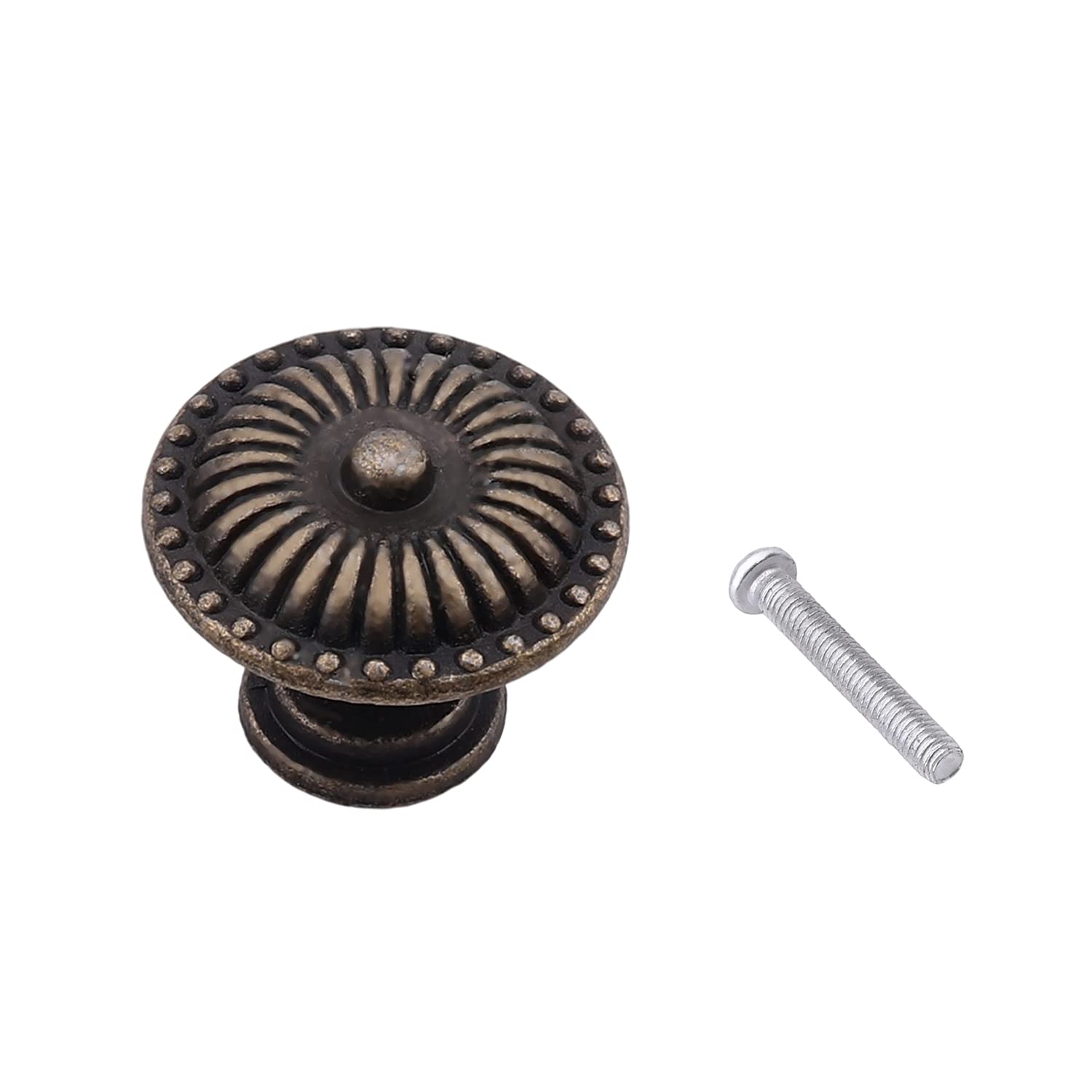 Vintage Bronze Drawer Knobs 0.94