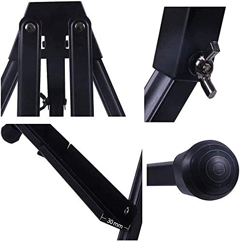 Adjustable Iron Tripod Artist Easel Stand - Portable Desktop Painting Easel for Canvas Display with Spin & Slope Control | Perfect for Art Studios, Classrooms & Home Decor