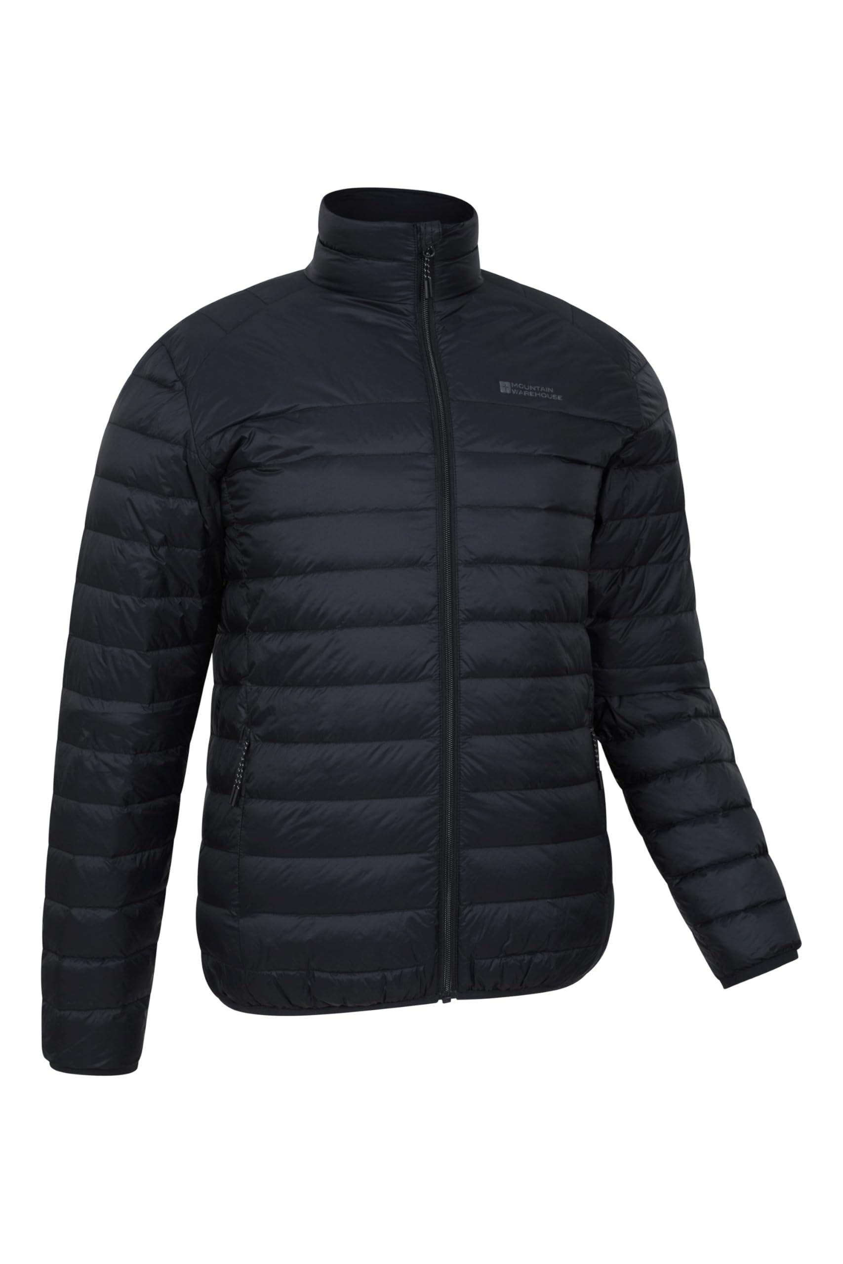 Lightweight Men's Down Jacket Waterproof Raincoat - Mountain Warehouse - Perfect for Hiking, Camping & Outdoor Adventures