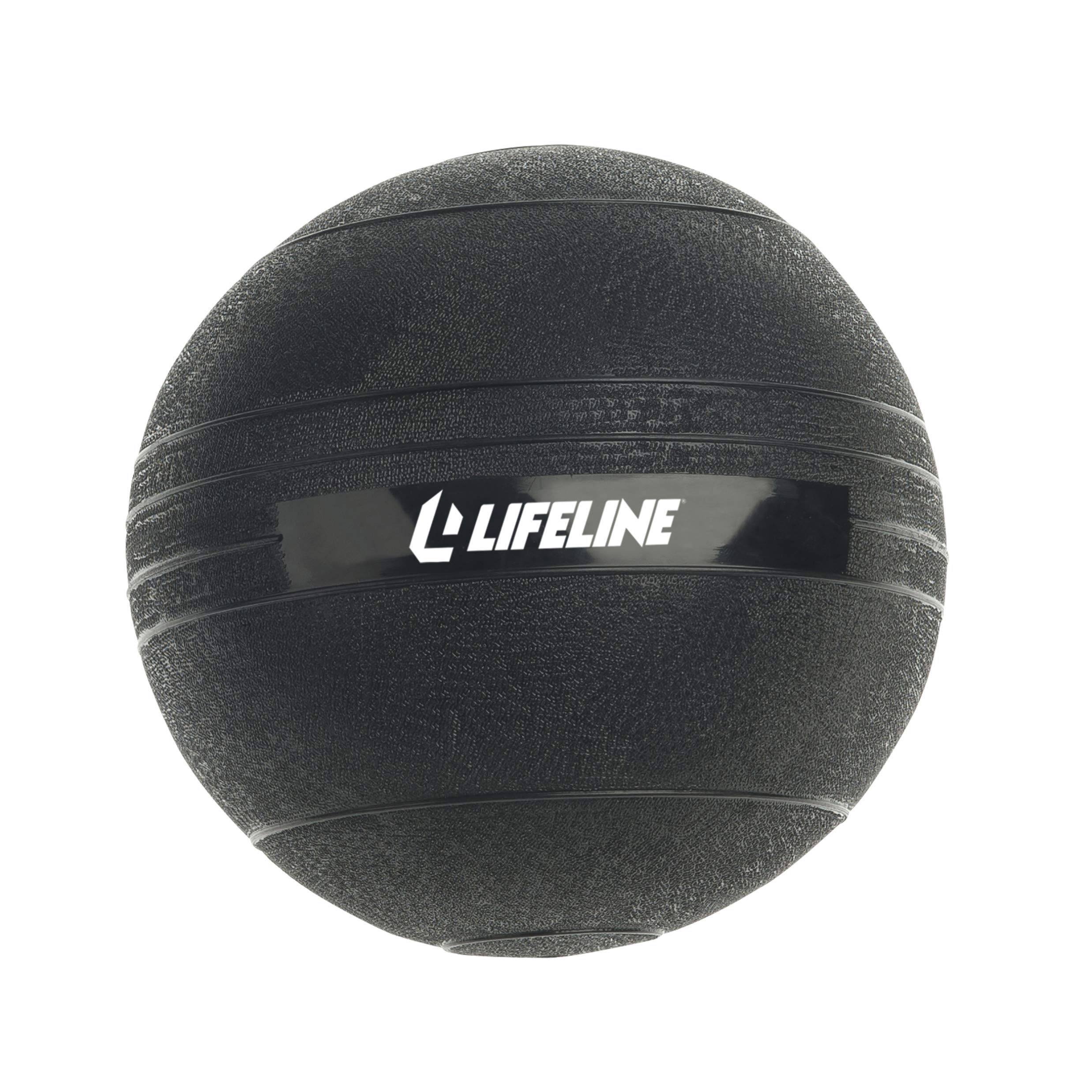 Lifeline Fitness Weighted Slam Ball - Heavy Duty Workout Ball for CrossFit, HIIT, Strength Training - Perfect for Home Gym, Functional Fitness & Outdoor Training