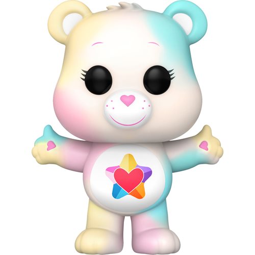 Care Bears 40th Anniversary True Heart Bear Pop! Vinyl Figure #1206 - Perfect for Collectors, Birthday Gifts & Pop Culture Displays