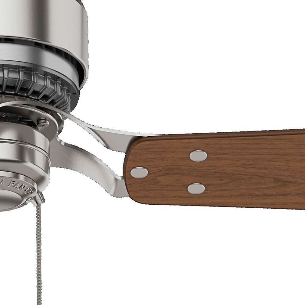 Casablanca Tribeca Ceiling Fan with Pull Chain - Perfect for Bedroom & Living Room
