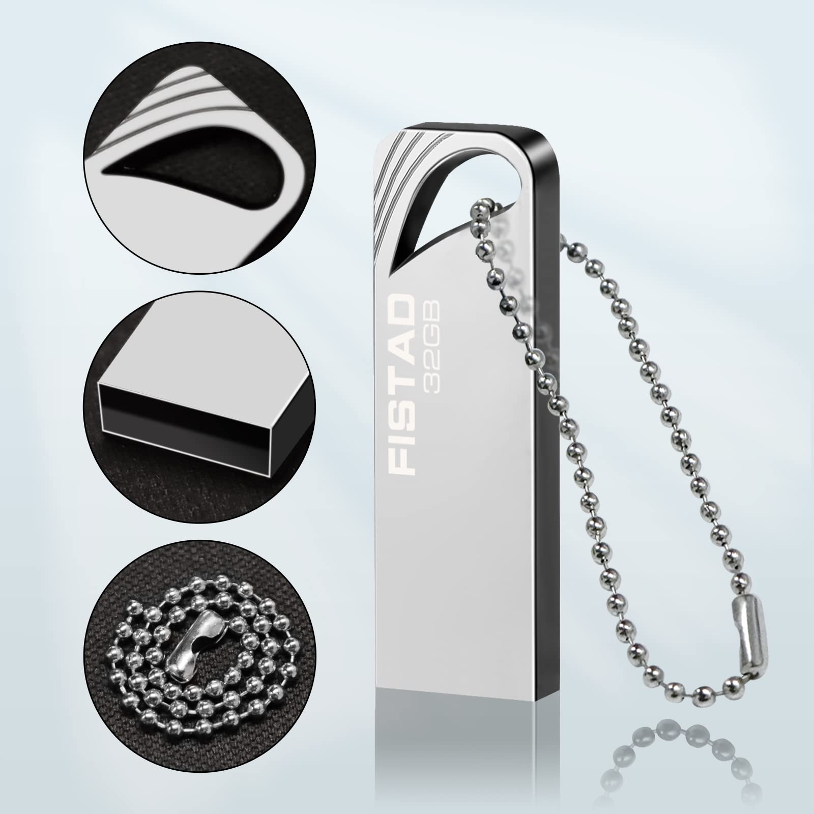 32GB USB 2.0 Flash Drive for Computer, Laptop & Car Storage