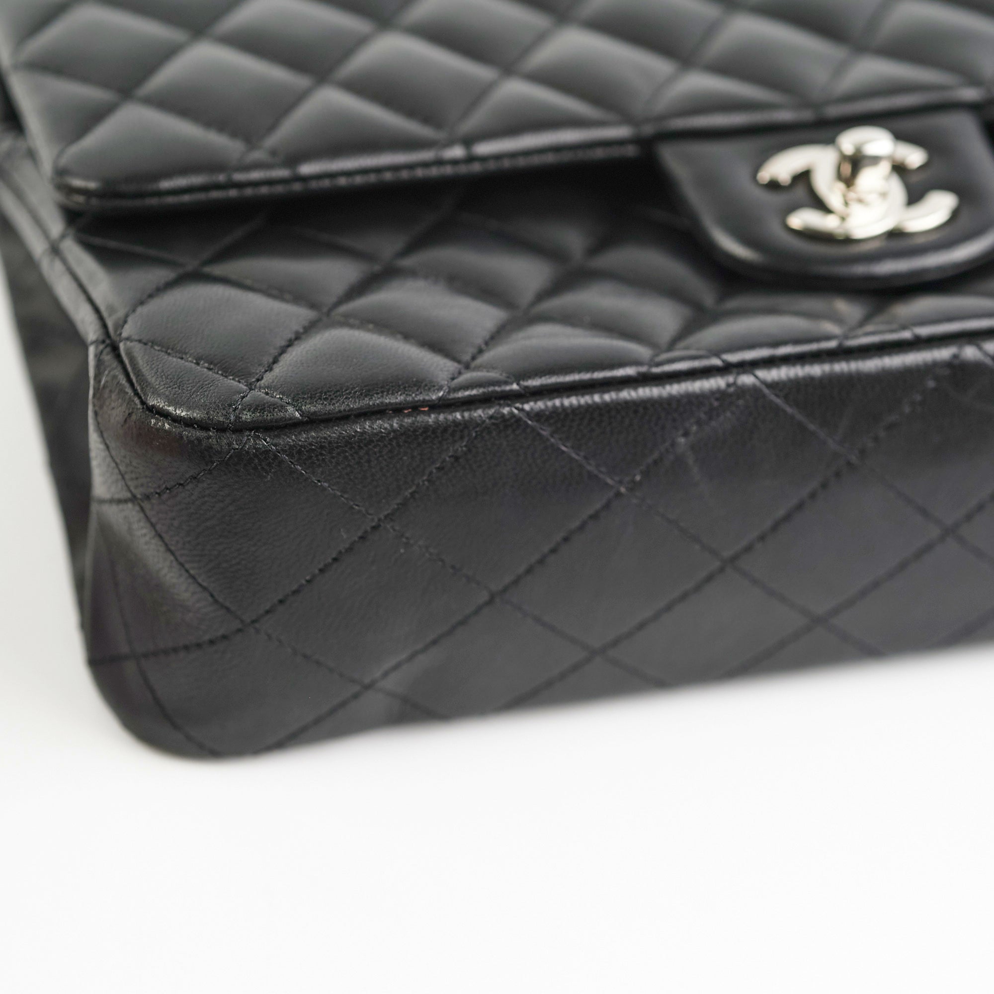 Chanel Medium/Large Classic Double Flap Bag in Black | Timeless Luxury Handbag for Women | Perfect for Work, Evening Events & Special Occasions