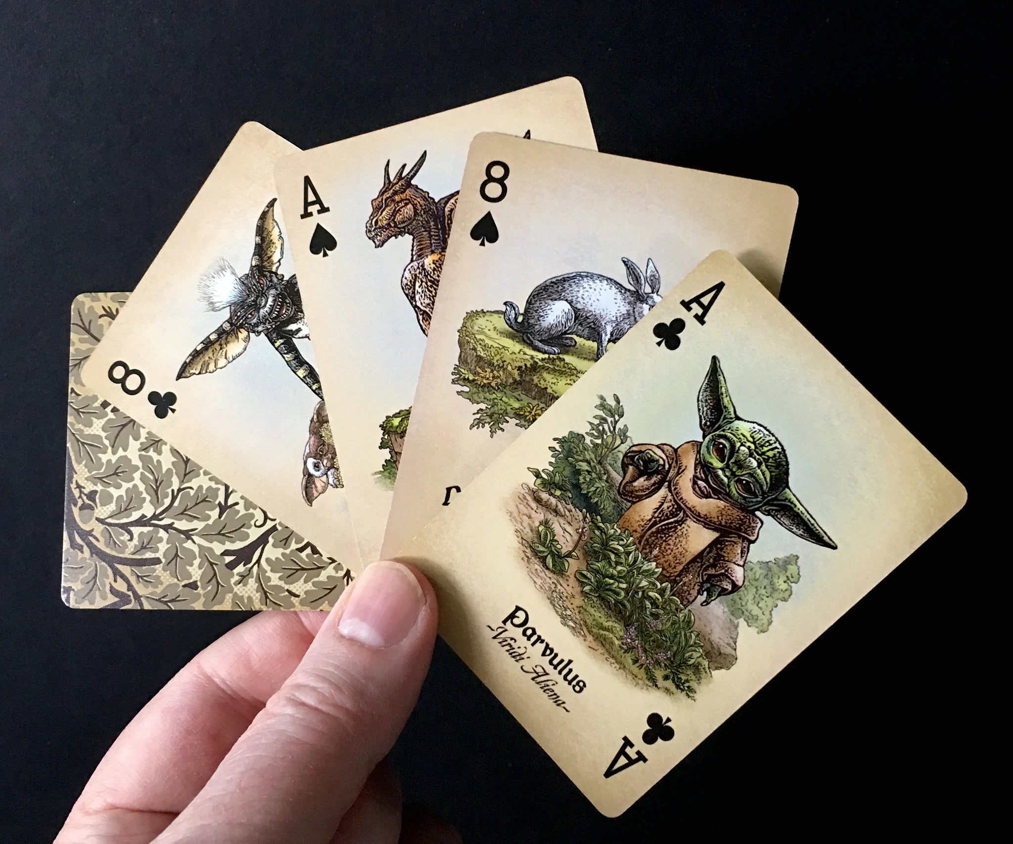Unnatural History Playing Cards - Unique Vintage-Inspired Deck for Card Games, Magic Tricks & Collectors | Perfect for Poker, Blackjack & Game Nights