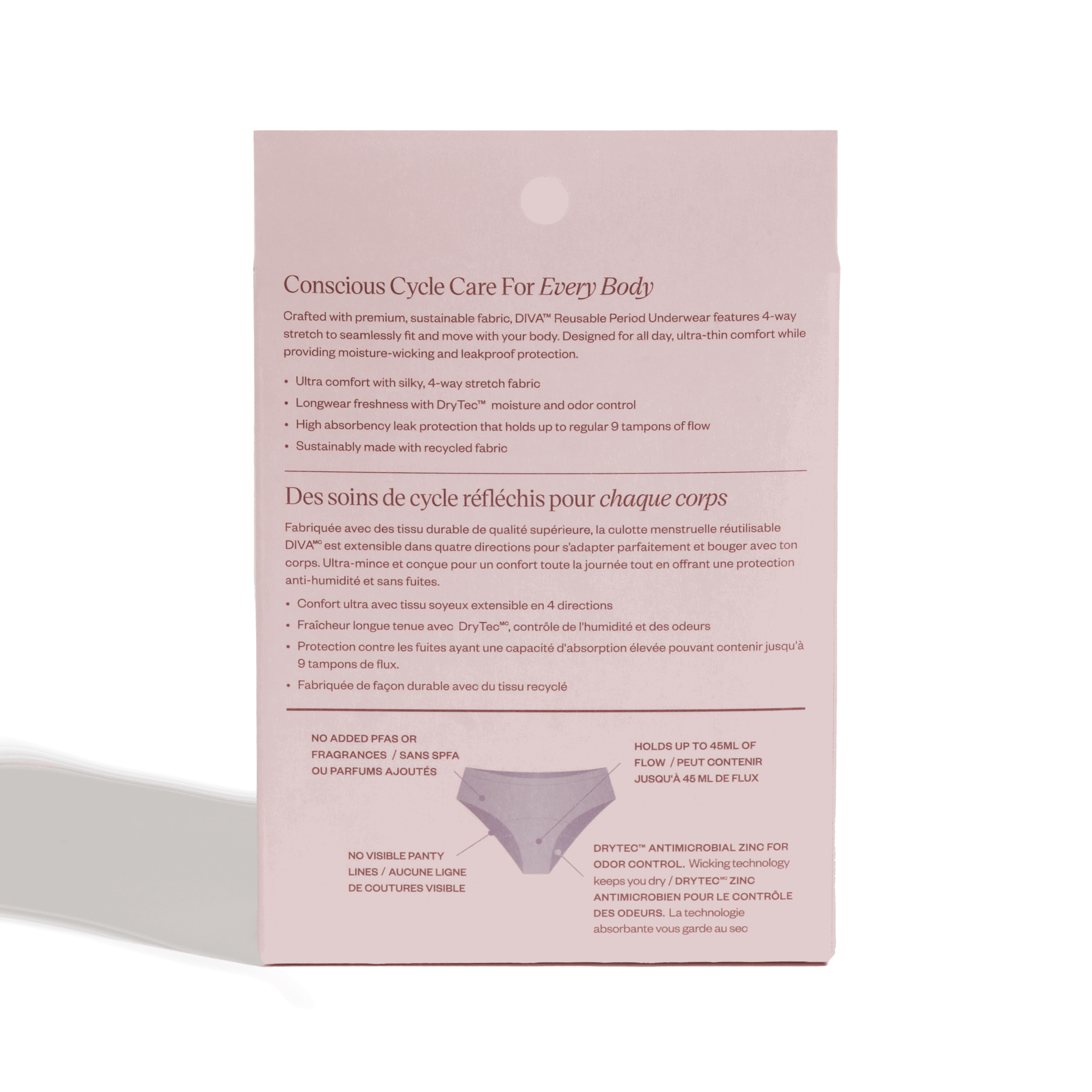 DIVA™ Reusable Period Underwear - Leakproof Menstrual Panties for Women | Comfortable & Eco-Friendly | Perfect for Overnight, Workout & Daily Use