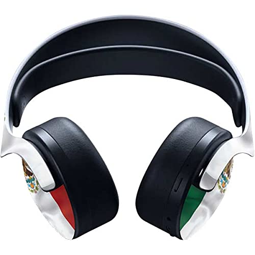 Skinit Mexico Flag Decal Skin for PS5 Pulse 3D Wireless Headset - Protective Vinyl Sticker Cover for Gaming Accessories | Perfect for Gamers, Collectors & Mexico Soccer Fans