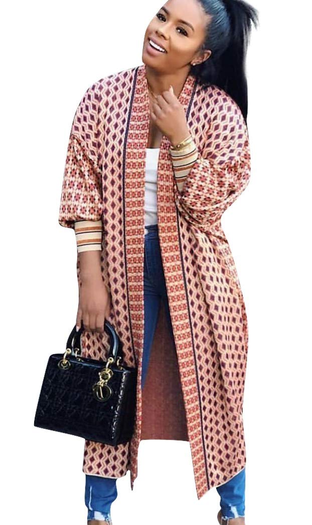 Lightweight Long Cardigan for Women - Open Front Jacket Coat - Perfect for Layering, Office Wear & Casual Outfits
