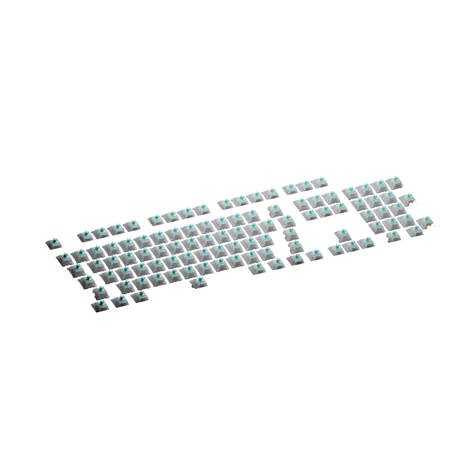 Glorious Lynx Silent MX 100 ANSI Mechanical Keyboard Switches - Linear & Quiet for Gaming, Typing & Office Work