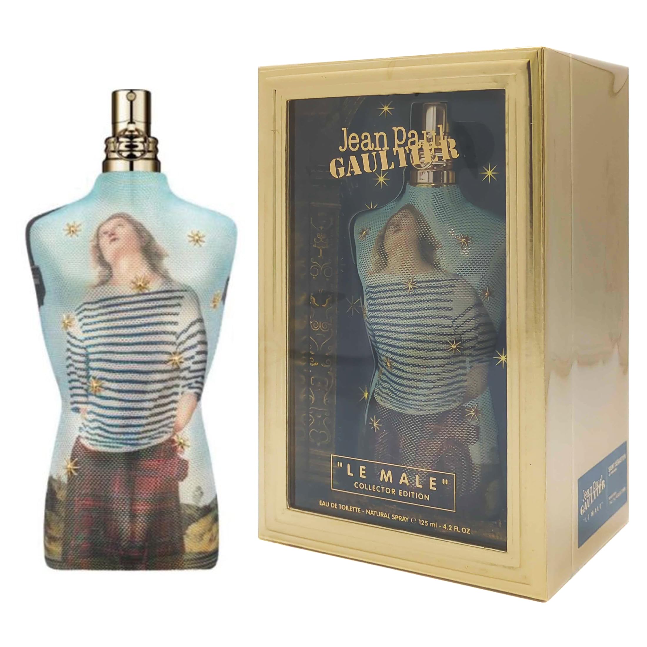 Jean Paul Gaultier Le Male Collector Edition 2024 Eau de Toilette 4.2 fl oz for Men - Fresh & Masculine Fragrance - Perfect for Date Night, Special Occasions & Gifts